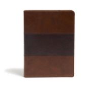 Portada de KJV Study Bible, Full-Color, Saddle Brown Leathertouch, Indexed
