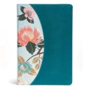 Portada de The CSB Study Bible for Women, Teal/Sage Leathertouch, Indexed