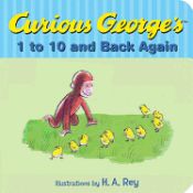 Portada de Curious George's 1 to 10 and Back Again