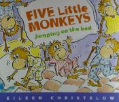 Portada de Five Little Monkeys Jumping on the Bed