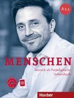 Portada de MENSCHEN A2.1. Arbeitsbuch mit Audio-CD