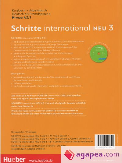 SCHRITTE INT.NEU 3 KB+AB+CD-Audio