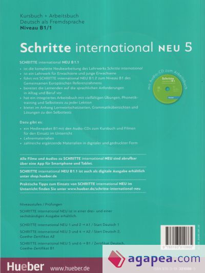 SCHRITTE INT.NEU 5 KB+AB+CD-Audio