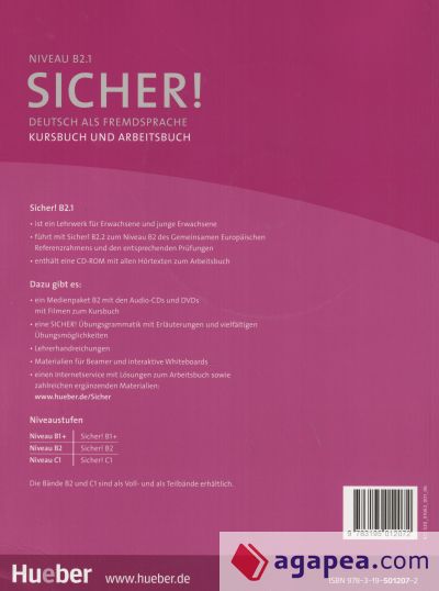 SICHER! B2.1. Kursbuch und Arbeitsbuch mit CD zum Arbeitsbuch