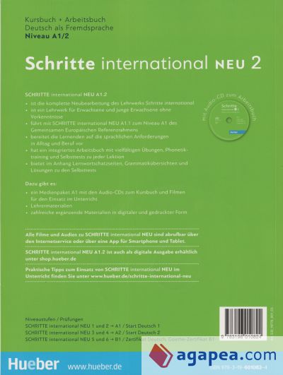 Schritte International Neu 2 A1.2. Kurs-und Arbeitsbuch mit CD-Audio