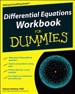 Portada de Differential Equations Workbook for Dummies