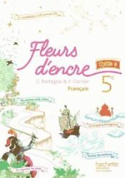 Portada de Fleurs d'encre, Français, 5éme, Cycle 4