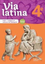 Portada de Via latina, Latin: langues et cultures de l'Antiquité, 4éme