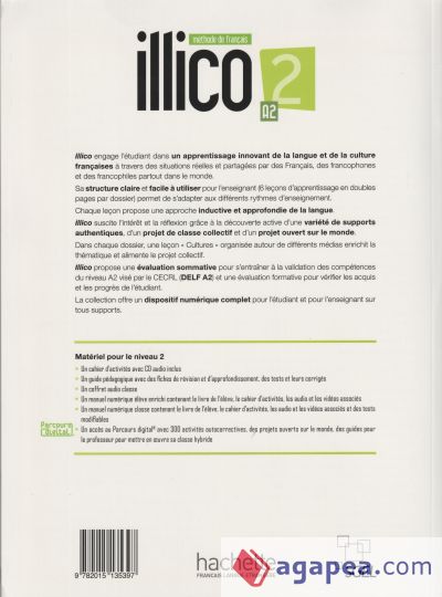 Illico A2. Livre de l'élève + DVD ROM