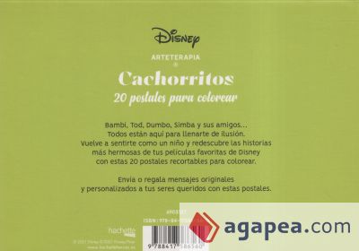 Arteterapia. Cachorritos Disney