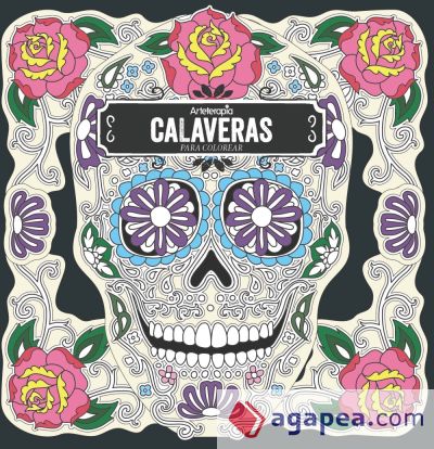 Arteterapia. Calaveras para colorear