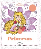 Portada de Arteterapia. Colorea y enmarca. Princesas