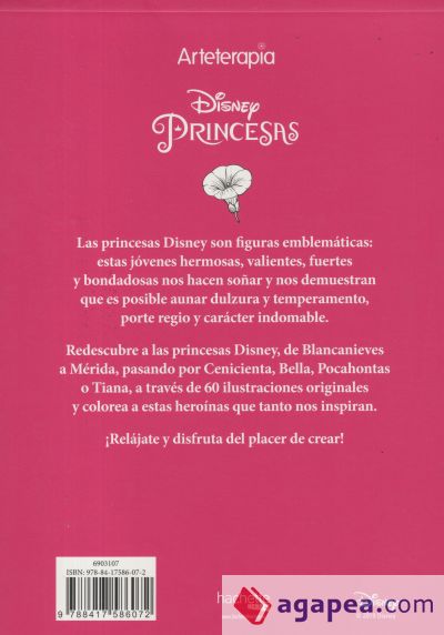Arteterapia Disney Princesas Arteterapia Disney Princesas