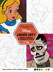 Portada de Colorea y descubre el misterio Disney. ¿Quién soy?