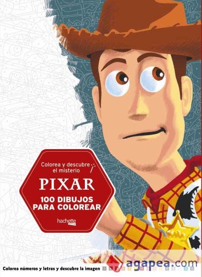 Colorea y descubre el misterio Pixar