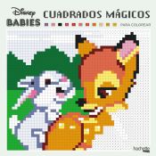 Portada de Cuadrados mágicos para colorear - Disney Babies