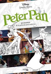 Portada de Grandes clásicos para colorear. Peter Pan