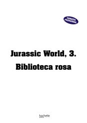 Portada de Jurassic World, 3. Biblioteca rosa