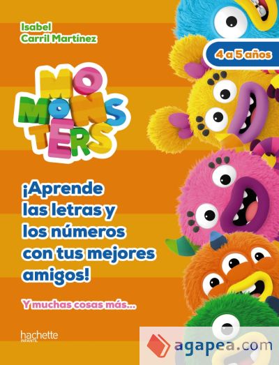 Letras y números con los Momonsters, 4-5 años