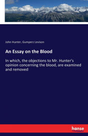 Portada de An Essay on the Blood