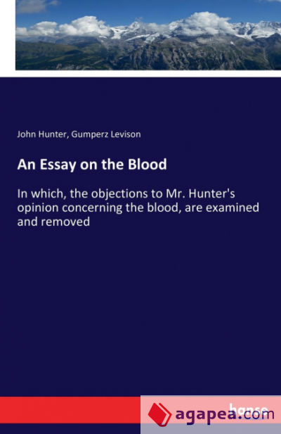An Essay on the Blood