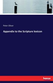 Portada de Appendix to the Scripture lexicon