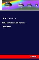 Portada de Johann Gottfried Herder