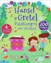 Hansel y Gretel pasatiempos con stickers
