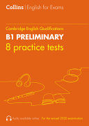 Portada de Collins Cambridge English - Practice Tests for B1 Preliminary