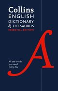 Portada de Collins English Dictionary and Thesaurus Essential Edition: All-In-One Support for Everyday Use