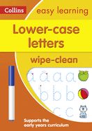 Portada de Lower Case Letters Age 3-5 Wipe Clean Activity Book