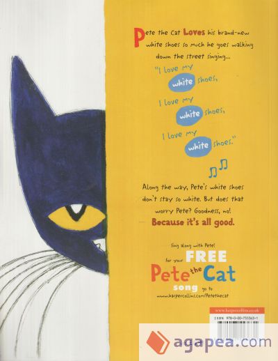 Pete the Cat I Love My White Shoes