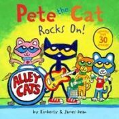 Portada de Pete the Cat Rocks On!: Includes Over 30 Stickers!