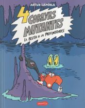 Portada de 4 cobayas mutantes La bestia de las profundidades