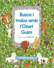 Portada de Busca i troba amb l'osset Guim. Aventura a la primavera