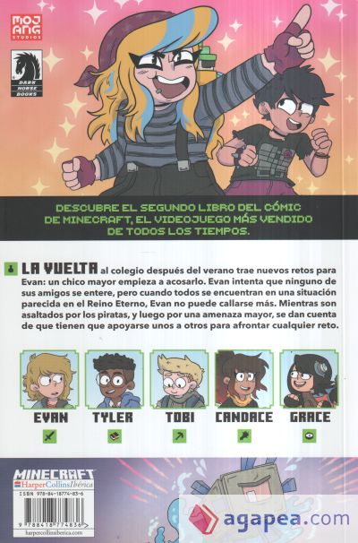 Minecraft oficial: Aventuras en el Reino Eterno (cómic)