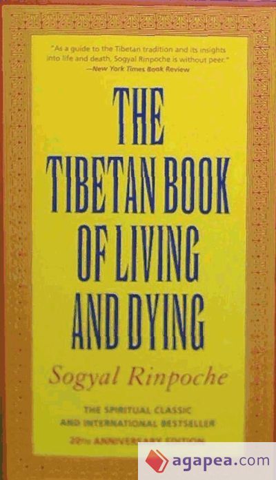 The Tibetan Book Of Living And Dying By Sogyal Rinpoche – Hardcover Spiritual Classic (GOOD)