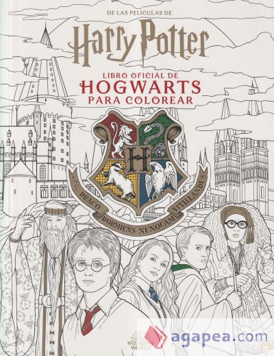 Harry Potter. Libro oficial de Hogwarts para colorear