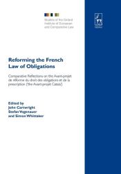 Portada de Reforming the French Law of Obligations