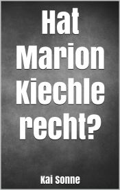 Portada de Hat Marion Kiechle recht? (Ebook)