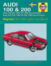 Portada de Audi 100 and 200 (1982 - 1990) Haynes Repair Manual (svenske utgava)