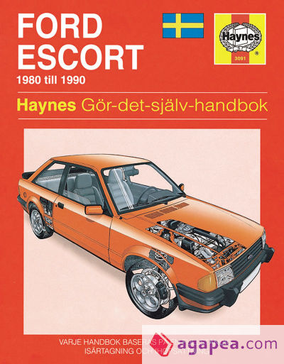 Ford Escort (1980 - 1990) Haynes Repair Manual (svenske utgava)