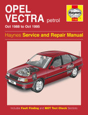 Portada de Opel Vectra Petrol (Oct 88 - Oct 95) Haynes Repair Manual