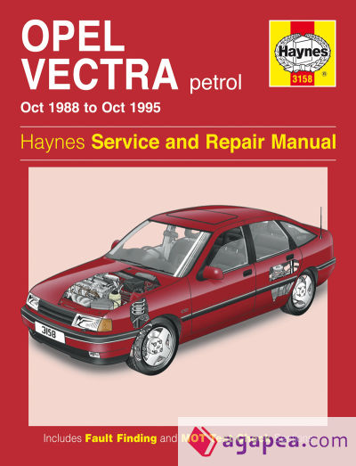 Opel Vectra Petrol (Oct 88 - Oct 95) Haynes Repair Manual