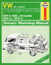 Portada de VW Transporter (air-cooled) Petrol (79 - 82) Haynes Repair Manual