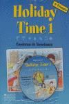 Portada de HOLIDAY TIME 1. CUADERNO DE VACACIONES (INCLUYE CD-AUDIO)