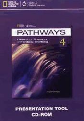 Portada de Pathways 4. Presentation tool CD-ROM: Listening, Speaking and Critical Thinking