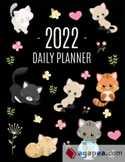 Cats Daily Planner 2022