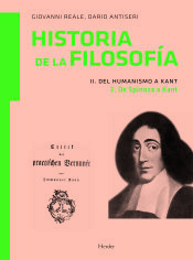 Portada de Historia de la filosofía II. Del Humanismo a Kant