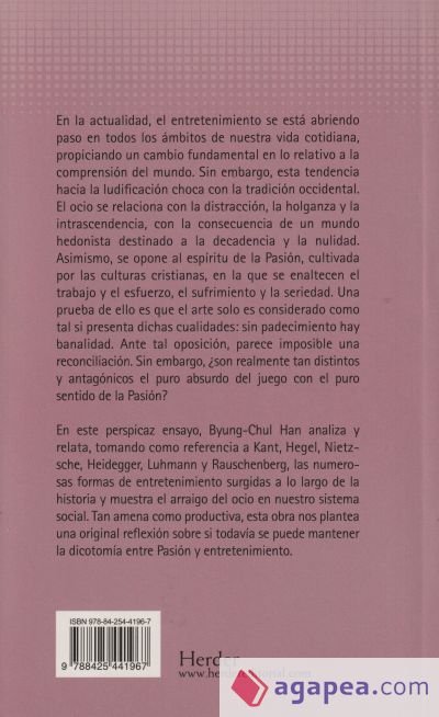 Buen entretenimiento: Una deconstrucción de la historia occidental de la Pasión